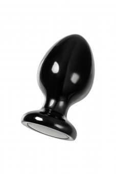 Анальная втулка Toyfa Popo Pleasure Cetus α, pvc, черная, 11,5 см, Ø 6,2 см