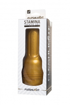 Мастурбатор Fleshlight Gold Stamina, tpr, телесный, вагина, 25 см