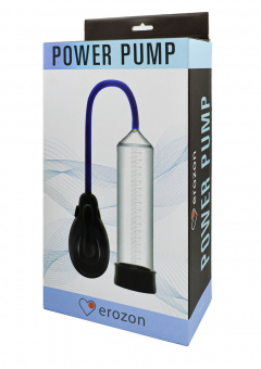 Вакуумная помпа Erozon Automatic Penis Pump (AA Battery)