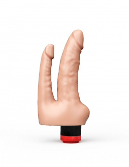 Вибратор двойной (анально-вагинальный) LoveToy, L 17, Ø 3,2x2,1 см