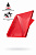 Простыня виниловая для секса Black&Red by Toyfa, пвх, красная, 200*220 см