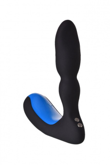 Стимулятор простаты Erotist Second, силикон, черный, 14 см.