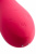 Вибратор Satisfyer Mono Flex, силикон, красный (смарт управление) 20,4 см.