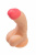 Реалистичный фаллоимитатор RealStick Nude Nash, PVC, телесный, 18 см 