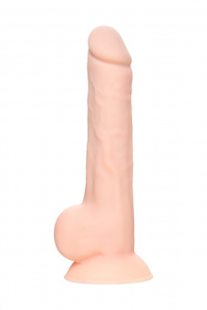 Фаллоимитатор Realstick Silicone Kit H, сайлекспан, телесный, 18 см
