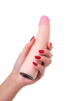 Страпон на креплении Toyfa Realstick Strap-On Jax, Tpr, телесный, 17,9 см.