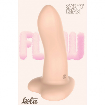 Нереалистичный дилдо Lola Games Flow Emotional Soft Max Flesh