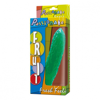 Стимулятор на присоске в виде огурца Baile Pretty Love Fruit Cucumber