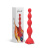 Анальная вибро-елочка Silicone Toys, L 19,5 см, Ø 2x3,2 см, 9 режимов вибрации, на пульте д/у