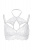 Бралетт удлиненный Erolanta Lingerie Collection, белый, XS-S