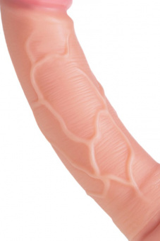Реалистичный фаллоимитатор RealStick Nude Gib, PVC, телесный, 15,5 см, Ø 3 см