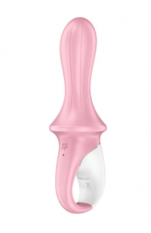 Анальный вибратор Satisfyer Air Pump Booty 5 Connect App, розовый, 18 см