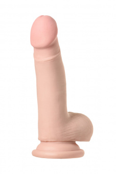 Реалистичный вибратор на д/у Realstick Elite Vibro, Tpr, телесный, 10 режимов вибрации, 13 см. Ø 3,5 см.
