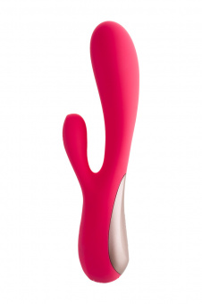 Вибратор Satisfyer Mono Flex, силикон, красный (смарт управление) 20,4 см.