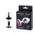 Втулка анальная Silver Plug Medium, L 82 мм. D 34 мм., вес 90 г., цвет кристалла рубиновый
