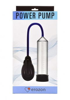 Вакуумная помпа Erozon Automatic Penis Pump (AA Battery)