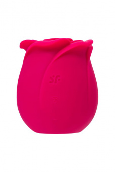 Вакуум-волновой стимулятор клитора Satisfyer Pro 2 Classic Blossom, силикон, бордовый, 6,6 см