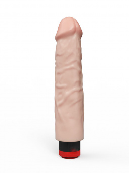 Вибратор реалистик LoveToy Human Form, киберкожа, L 21 см, Ø 4,5 см
