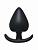 Анальная пробка Lola Games Black Edition Perfect Fit Plug Small, 7,4 см, Ø3,9 см