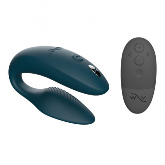 Вибромассажер для пар We-Vibe Sync 2 NEW Velvet Green