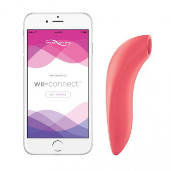Бесконтактный клиторальный стимулятор We-Vibe Melt, розовый