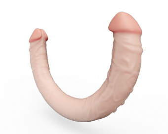 Фаллоимитатор двухсторонний LoveToy, L 49 см, Ø 4 см