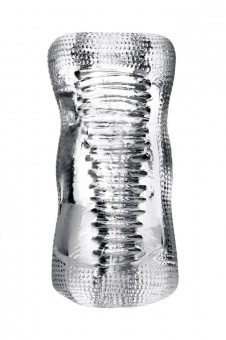 Мастурбатор нереалистичный Lingam By Toyfa Asha, прозрачный, 14 см.