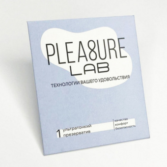 Презерватив ультратонкий Pleasure Lab в конверте, 1 шт.