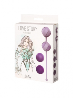 Набор сменных вагинальных шариков Lola Games Love Story Valkyrie Purple