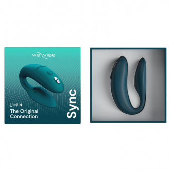 Вибромассажер для пар We-Vibe Sync 2 NEW Velvet Green