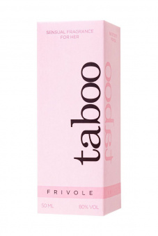 Туалетная вода с афродизиаками Ruf Taboo Frivole для женщин, 50 мл