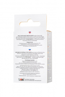 Насадка на палец A-Toys Hicks, tpe, прозрачный 8,5 см.