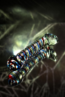 Нереалистичный фаллоимитатор Sexus Glass, стекло, прозрачный, 16,5 см, Ø 3,5 см
