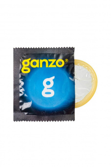 Презервативы Ganzo XXL увеличенные, латекс, 19 см, Ø5,5 см, 12 шт.