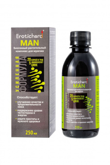 Концентрат биогенный для мужчин «Erotic Hard» для усиления эрекции, 250 мл