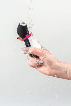 Вакуум-волновой бесконтактный стимулятор клитора Satisfyer Pro Penguin NG, силикон, черный, 11,5 см