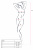 Passion Erotic Line костюм из сетки, цвет белый, OS