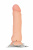 Реалистичный вибратор Toyfa Realstick Elite Vibro, tpr, телесный, 7 режимов вибрации, 20 см.