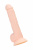 Фаллоимитатор Realstick Silicone Kit H, сайлекспан, телесный, 18 см