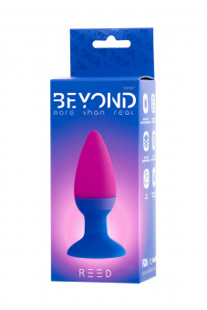 Анальная втулка Beyond By Toyfa, Reed, силикон, розовая, 10 см.
