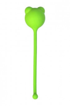 Вагинальный шарик A-Toys By Toyfa, силикон, зеленый, Ø 2,7 см.