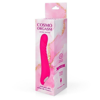 Вибромассажёр Cosmo Orgasm, L 21,3 см, Ø 3,4 см, 9 режимов вибрации