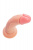 Реалистичный фаллоимитатор RealStick Nude Gib, PVC, телесный, 15,5 см, Ø 3 см