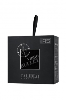 Вибропуля RealStick Caliber, черная