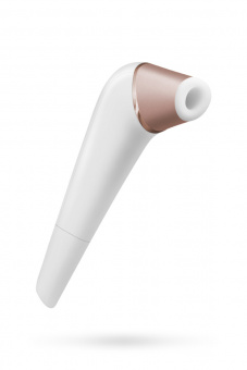 Вакуум-волновой бесконтактный стимулятор клитора Satisfyer 2 NG, abs пластик, белый, 17 см.
