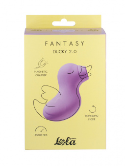 Вакуумный стимулятор Lola Games Fantasy Ducky 2.0 Lavender