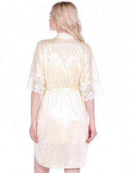 Женский халатик Gloriosa, шампань, M-2XL