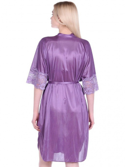 Женский халатик Gloriosa, лиловый, M-2XL