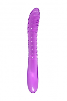 Двусторонний фаллоимитатор A-Toys By Toyfa Frica, tpe, фиолетовый, 23 см.