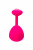 Виброяйцо Lovense Lush 3, силикон, розовый, 18 см.